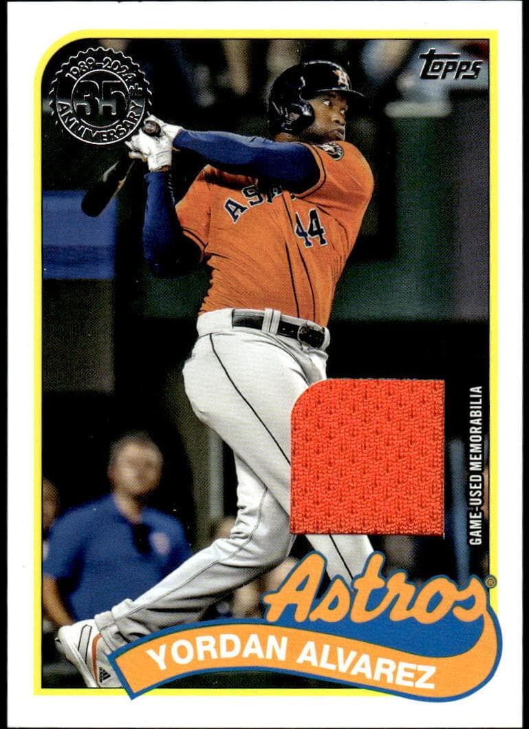 Yordan Alvarez 2024 topps Topps