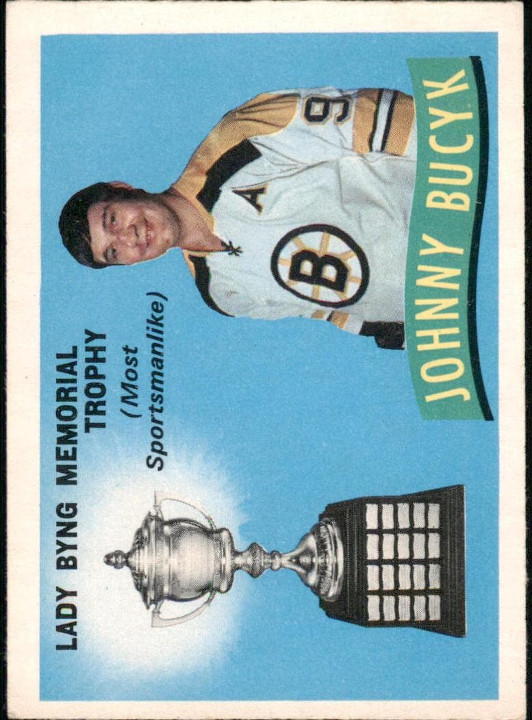 Johnny Bucyk 1971 topps O-Pee-Chee