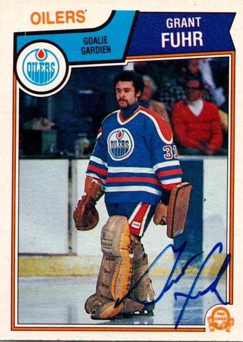 Grant Fuhr 1983 topps O-Pee-Chee