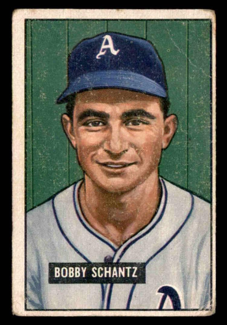 Bobby Shantz 1951 bowman Bowman
