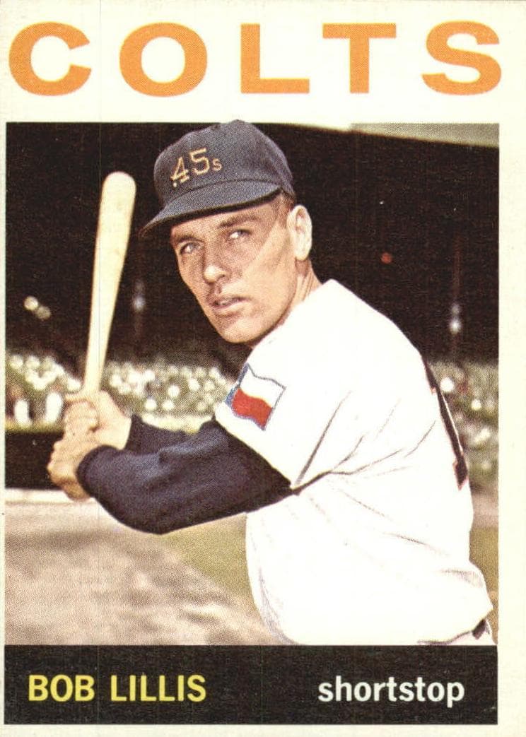 Bob Lillis 1964 topps Topps