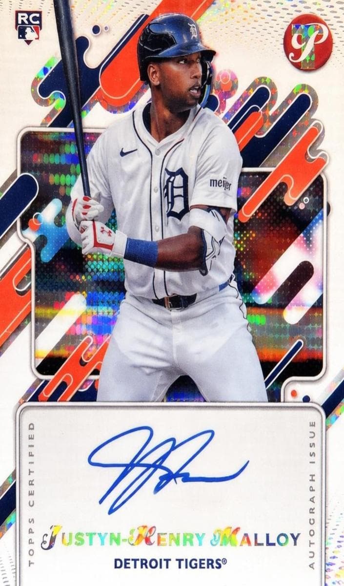 Justyn-Henry Malloy 2025 topps Topps Pristine