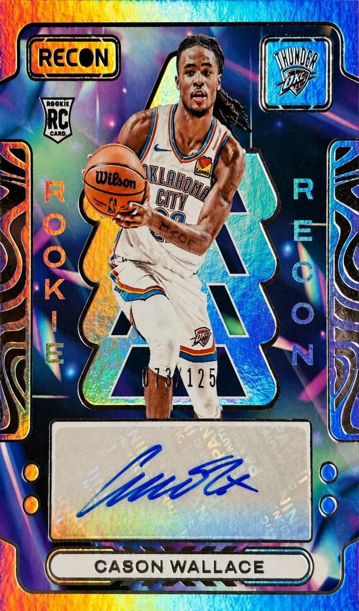 Cason Wallace 2023 panini Recon