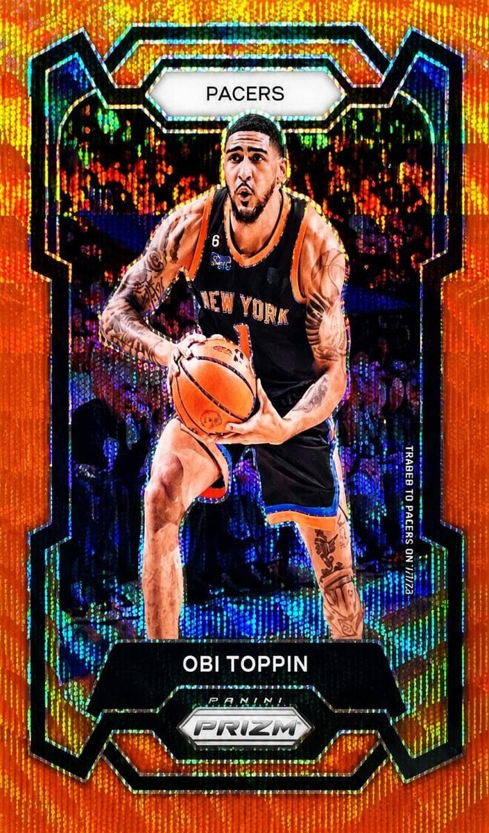 Obi Toppin 2023 panini