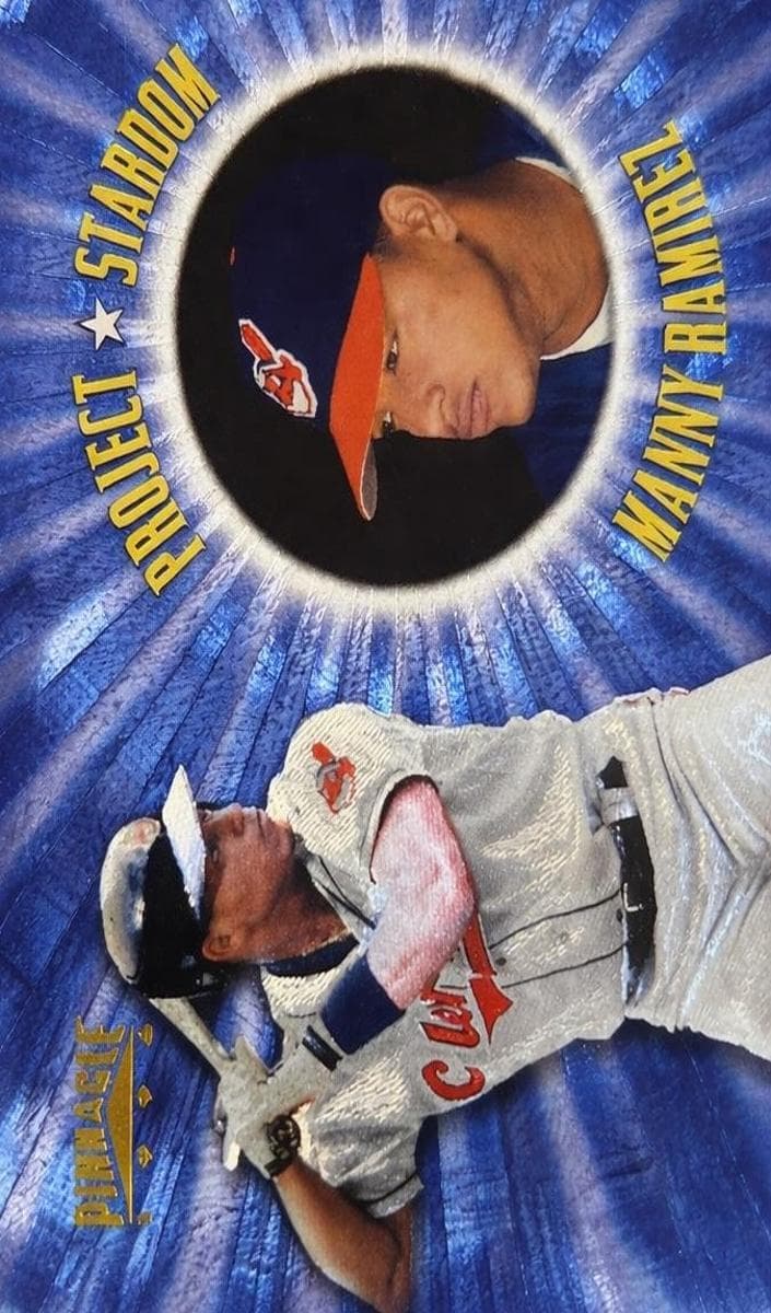 Manny Ramirez 1996 unknown Pinnacle