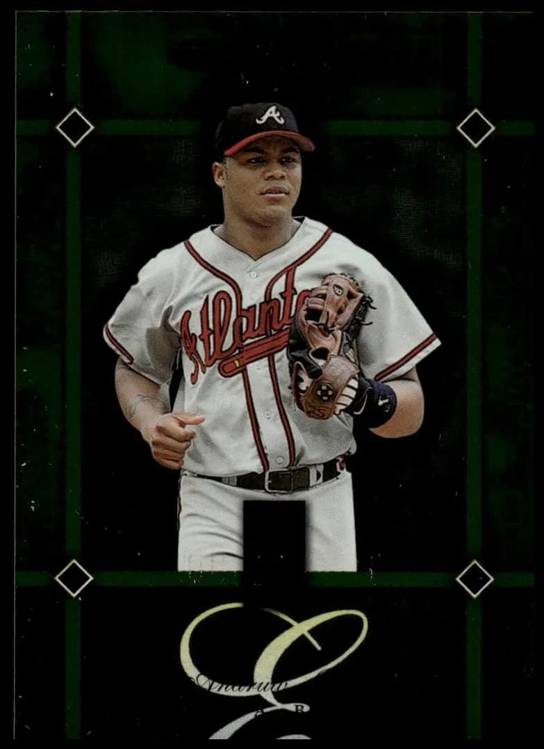 Andruw Jones 2001 panini Donruss