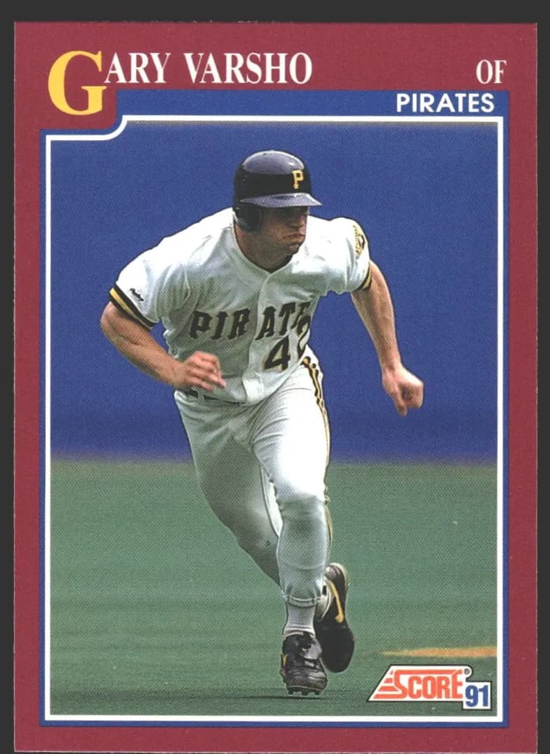 Gary Varsho 1991 panini