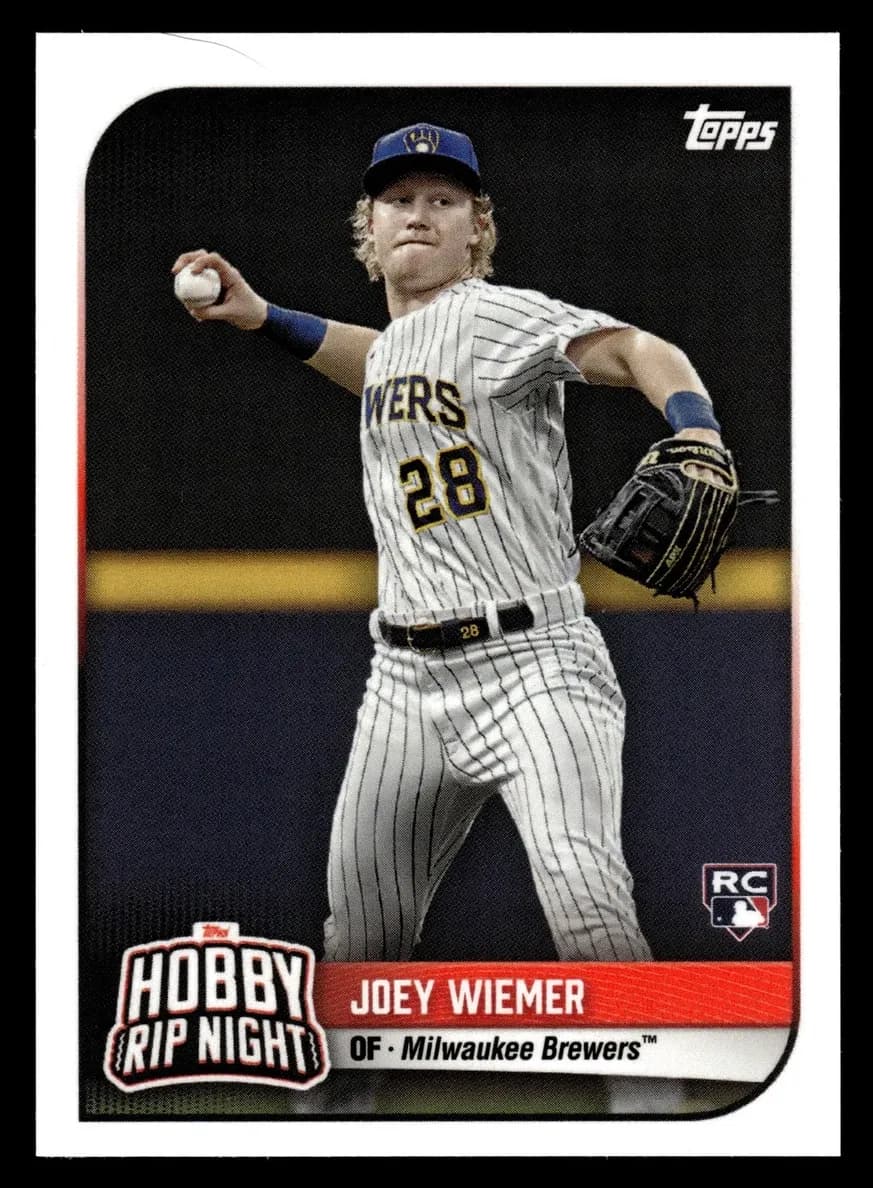 Joey Wiemer 2023 topps
