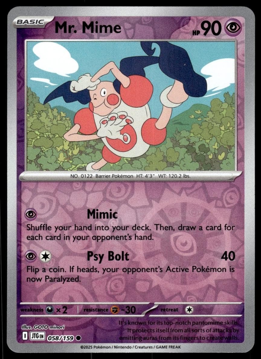 Mr. Mime #58