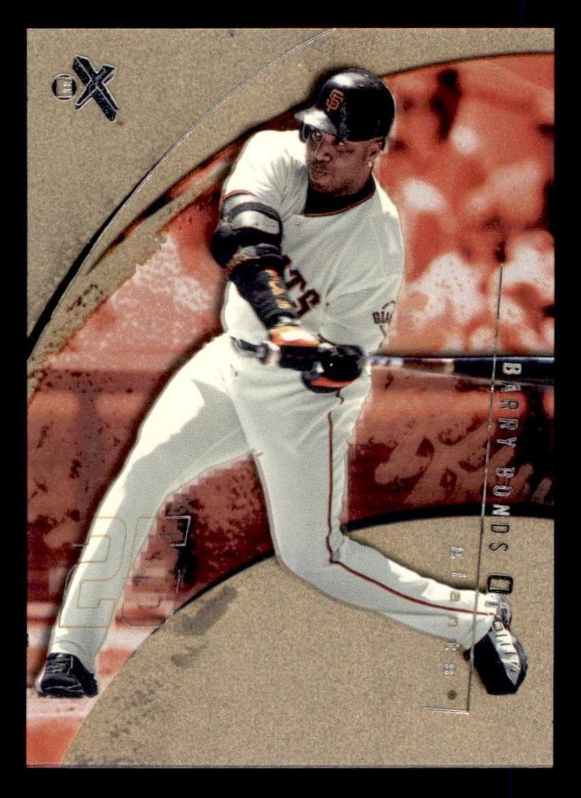 Barry Bonds 2002 fleer Fleer E-X