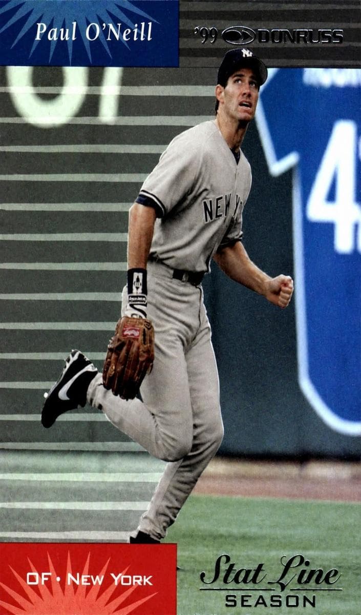 Paul O'Neill 2001 panini Donruss
