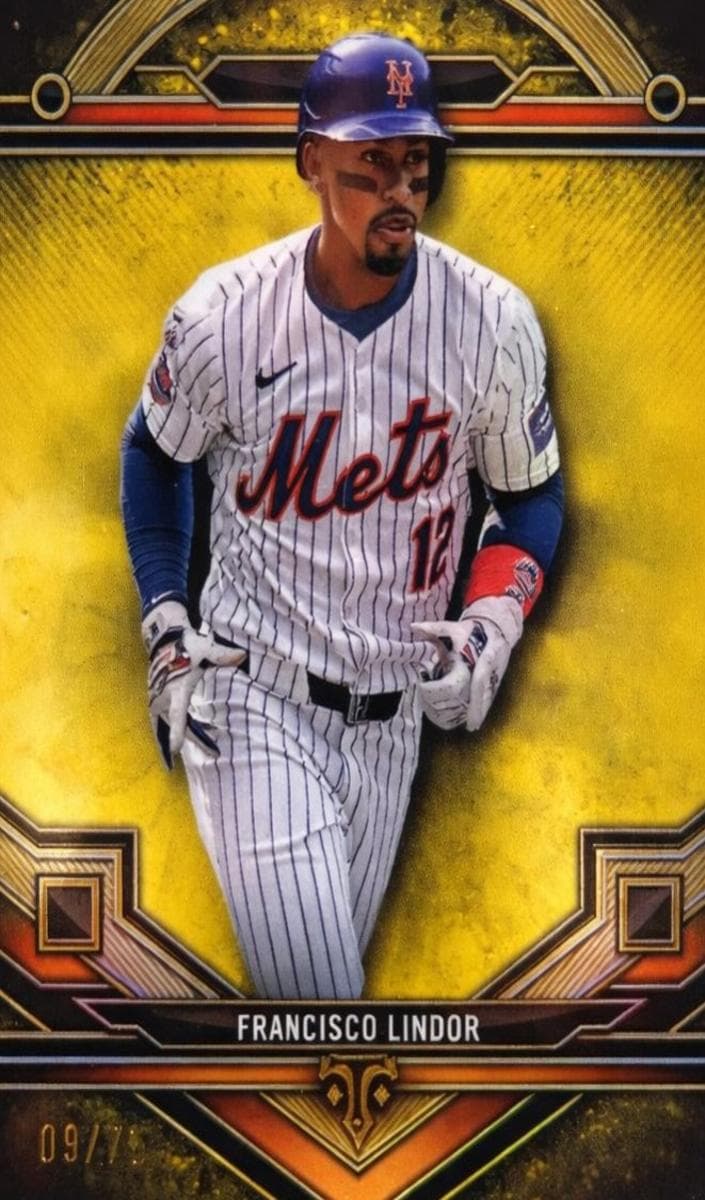 Francisco Lindor 2024 topps Topps Triple Threads