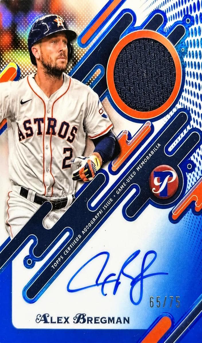 Alex Bregman 2025 topps Topps Pristine
