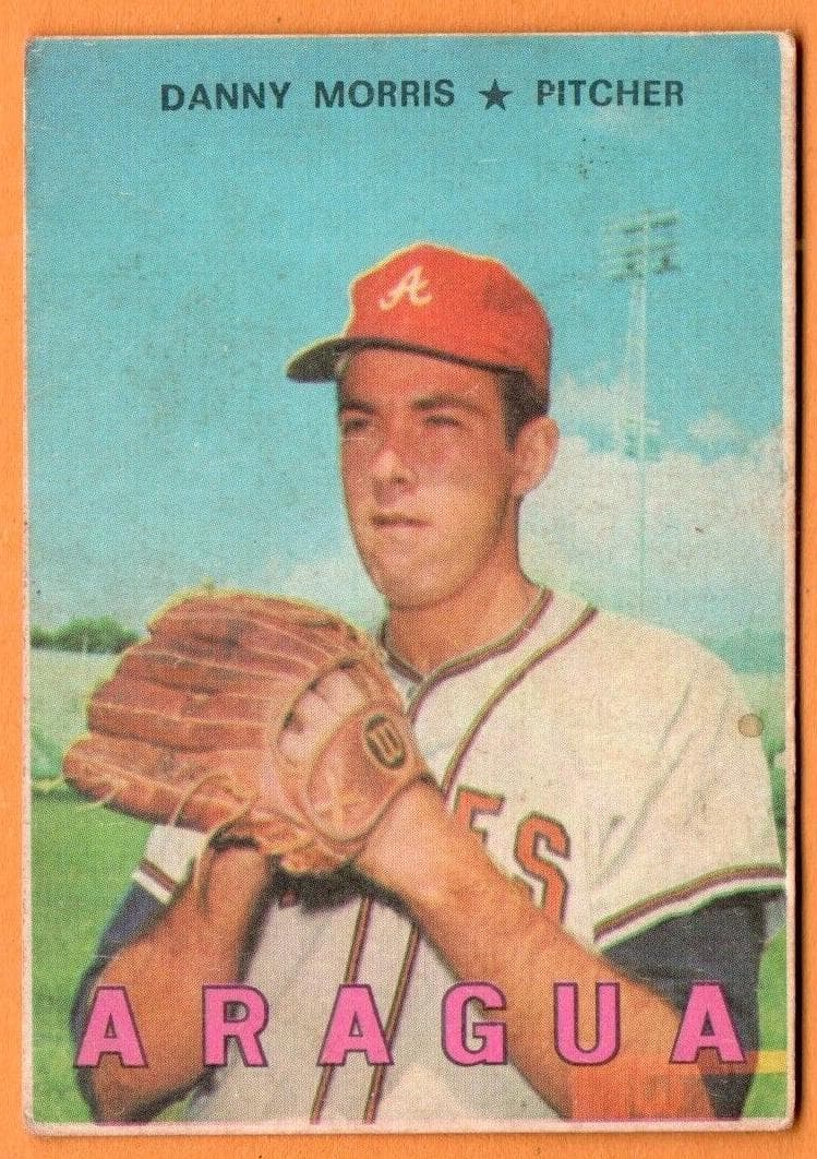 Danny Morris 1967 topps Topps Venezuelan