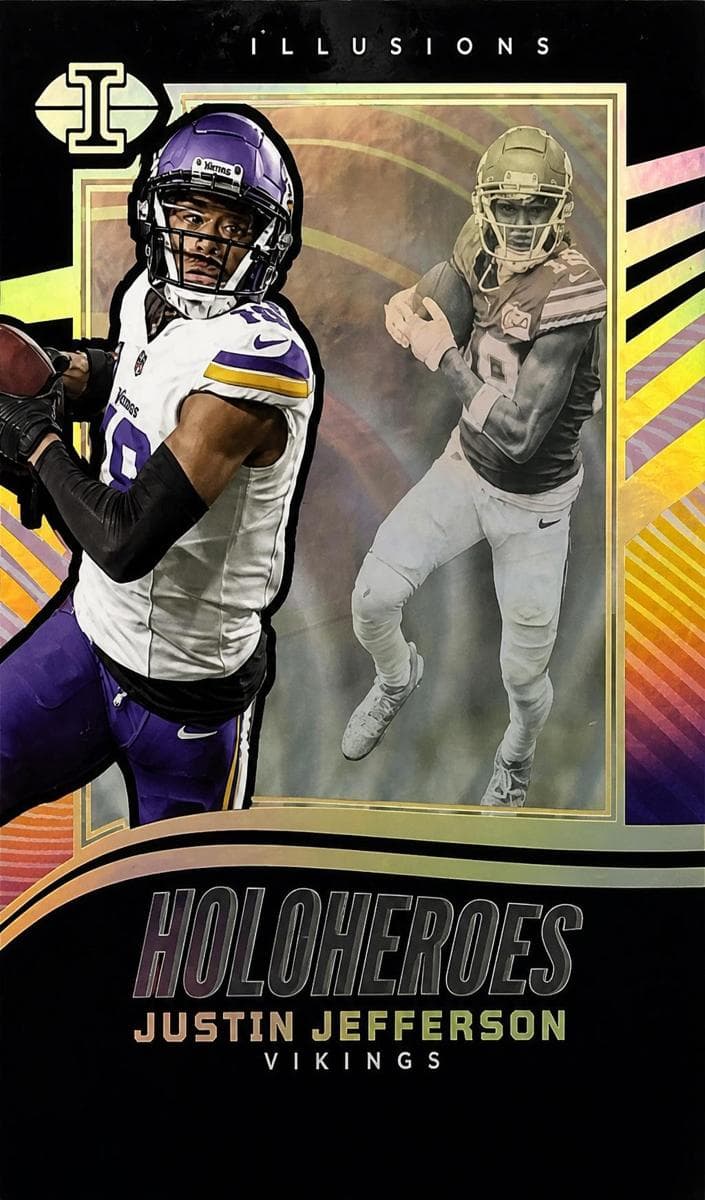 Justin Jefferson 2023 panini Panini Illusions
