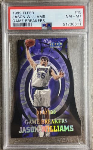 Jason Williams 1999 fleer Fleer Tradition