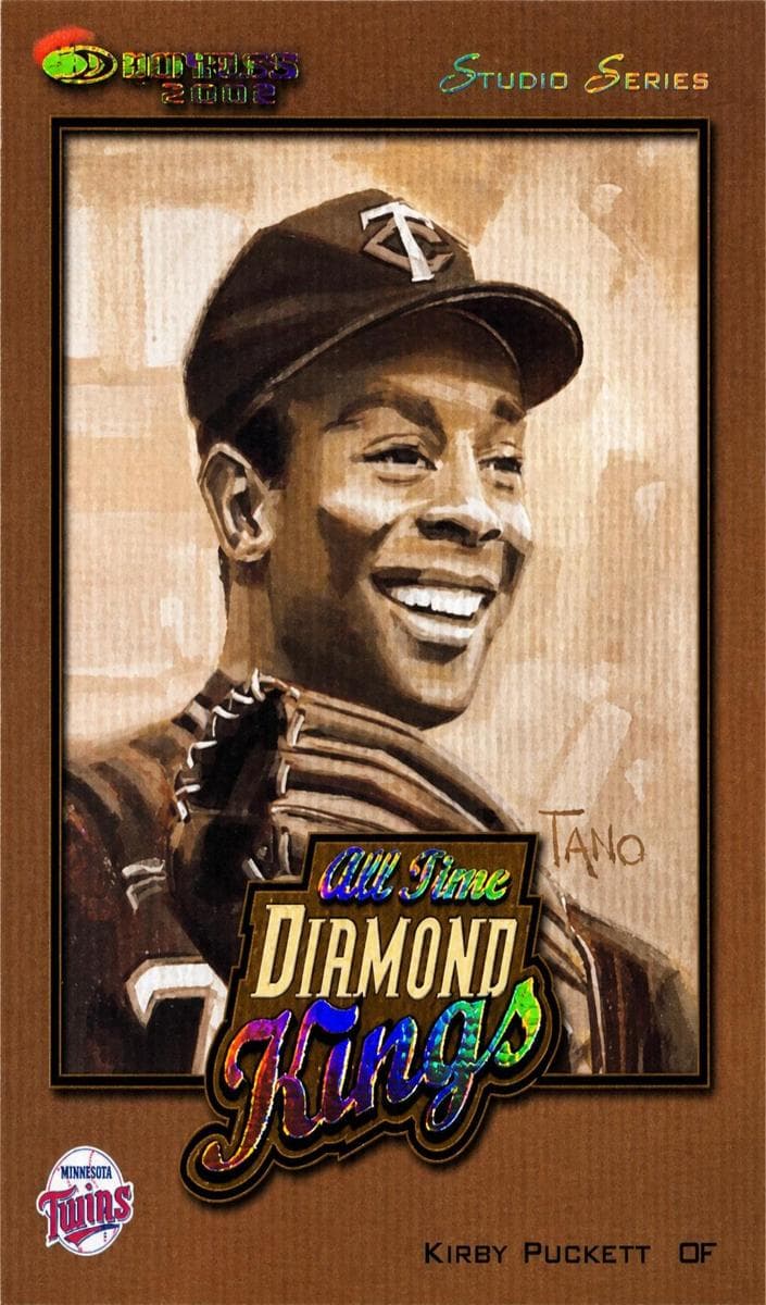 Kirby Puckett 2002 panini Donruss