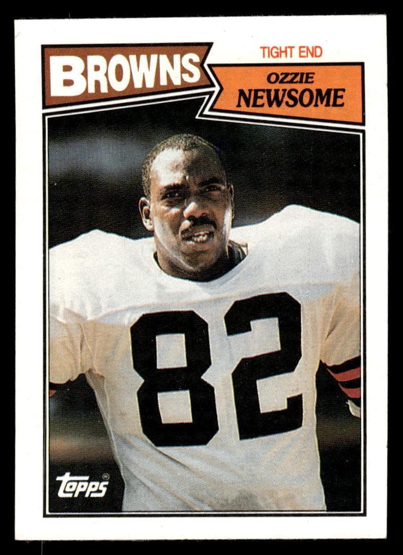 Ozzie Newsome 1987 topps Topps