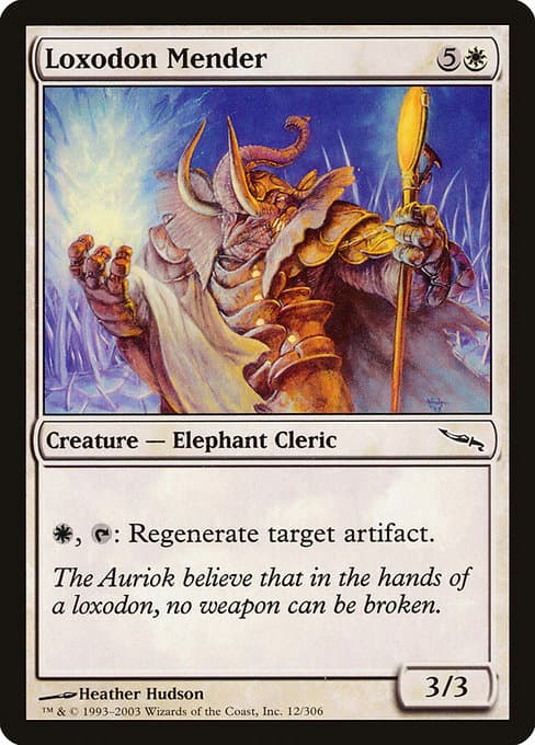 Loxodon Mender 2003 Magic: The Gathering Mirrodin