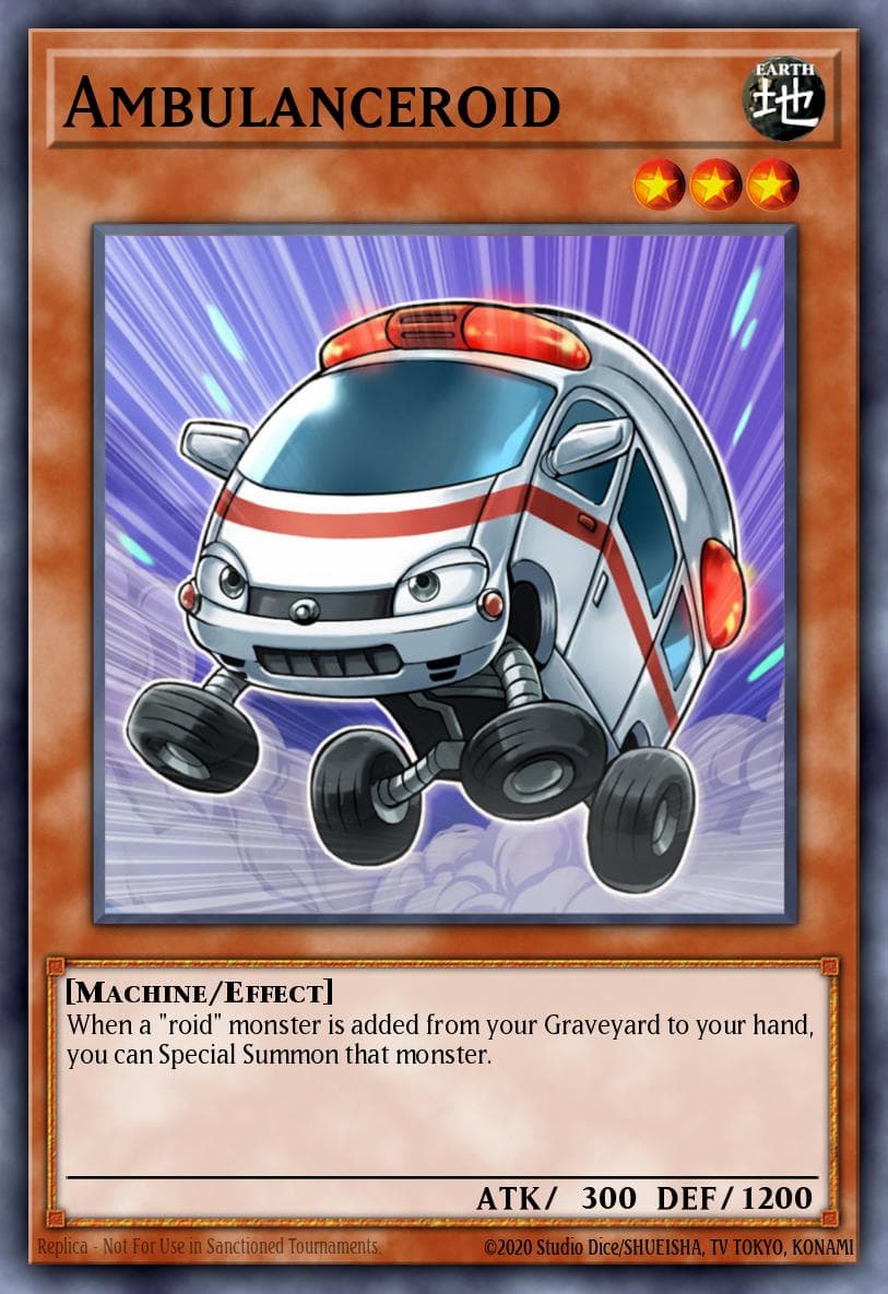 Ambulanceroid 2022 Yu-Gi-Oh! Speed Duel GX: Midterm Paradox