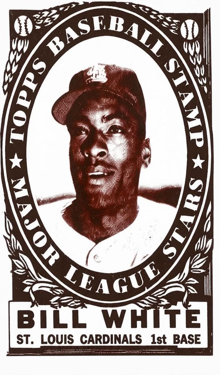 Gil Hodges 1949 unknown Eureka Sportstamps