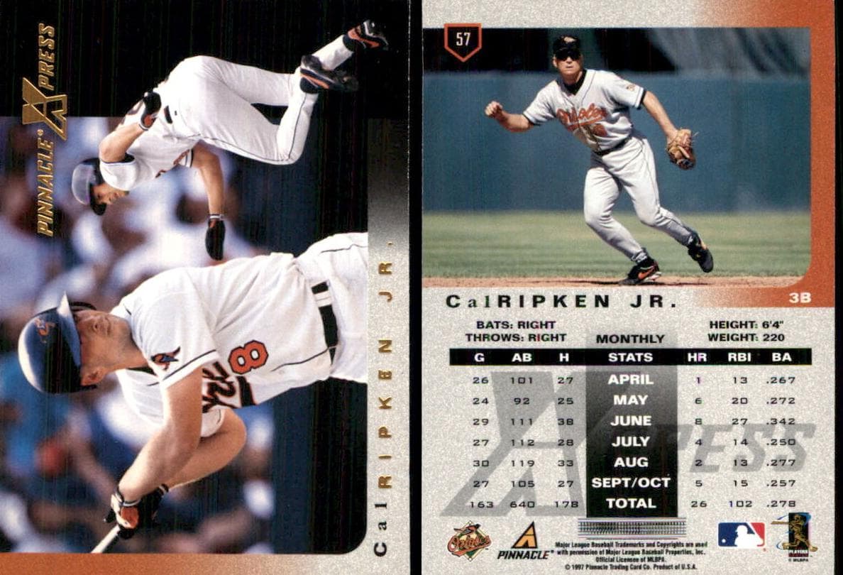 Cal Ripken Jr. 1997 unknown Pinnacle X-Press