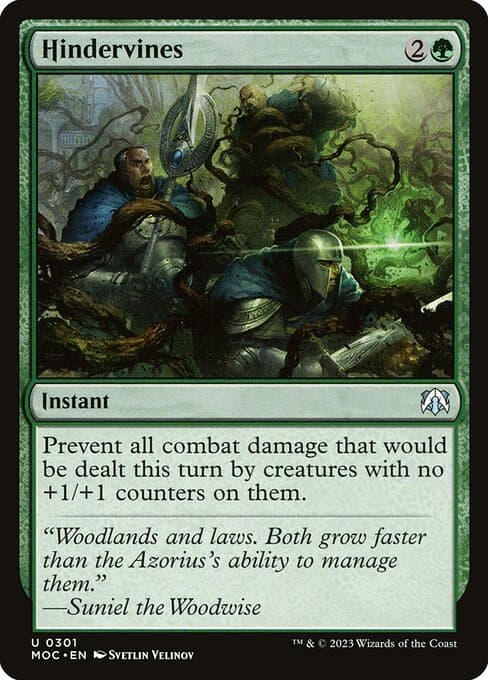 Hindervines 2023 Magic: The Gathering March of the Machine Commander