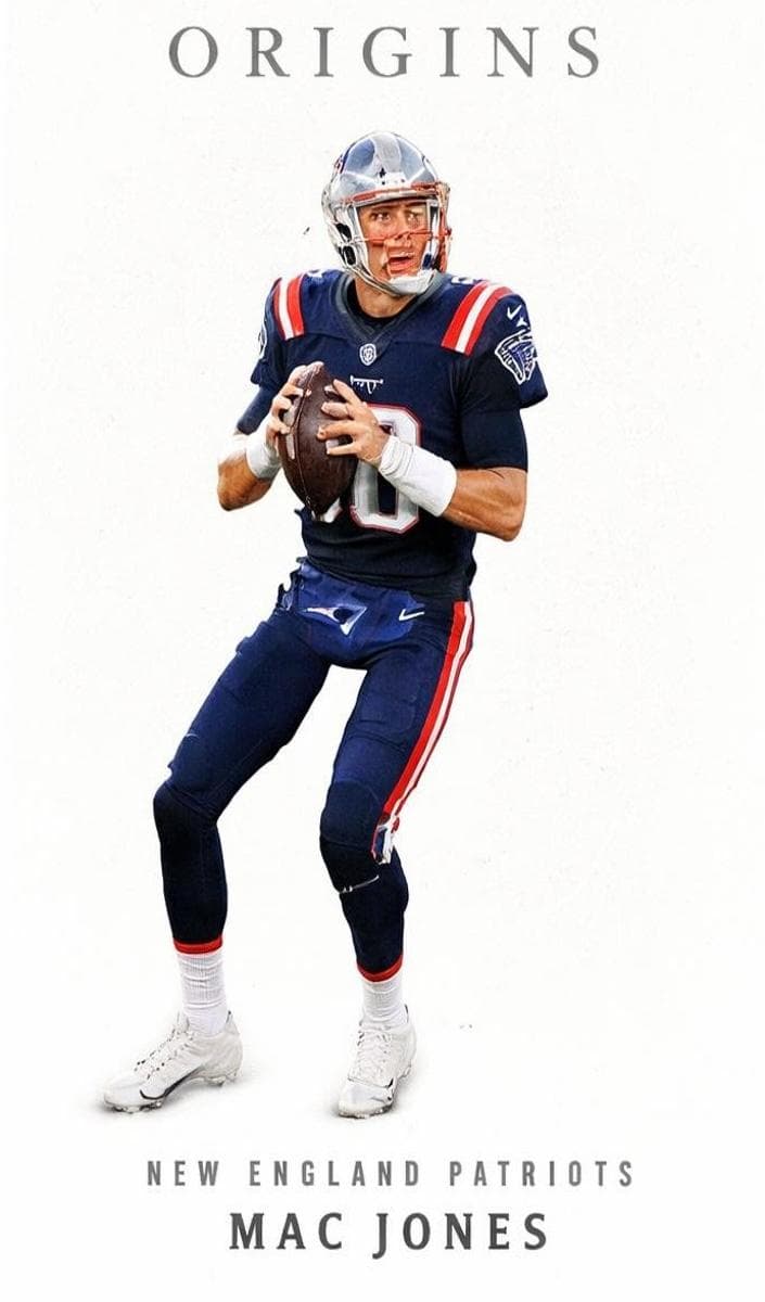Mac Jones 2022 panini Panini Origins