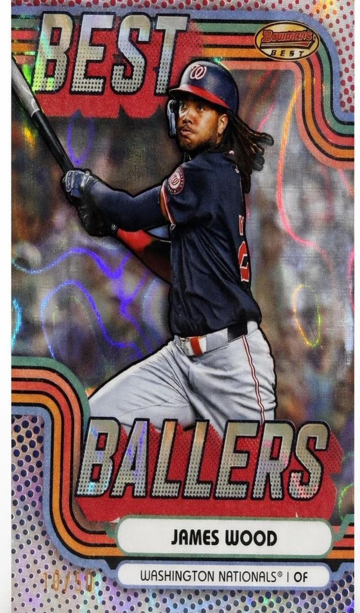 James Wood 2024 bowman Bowman's Best