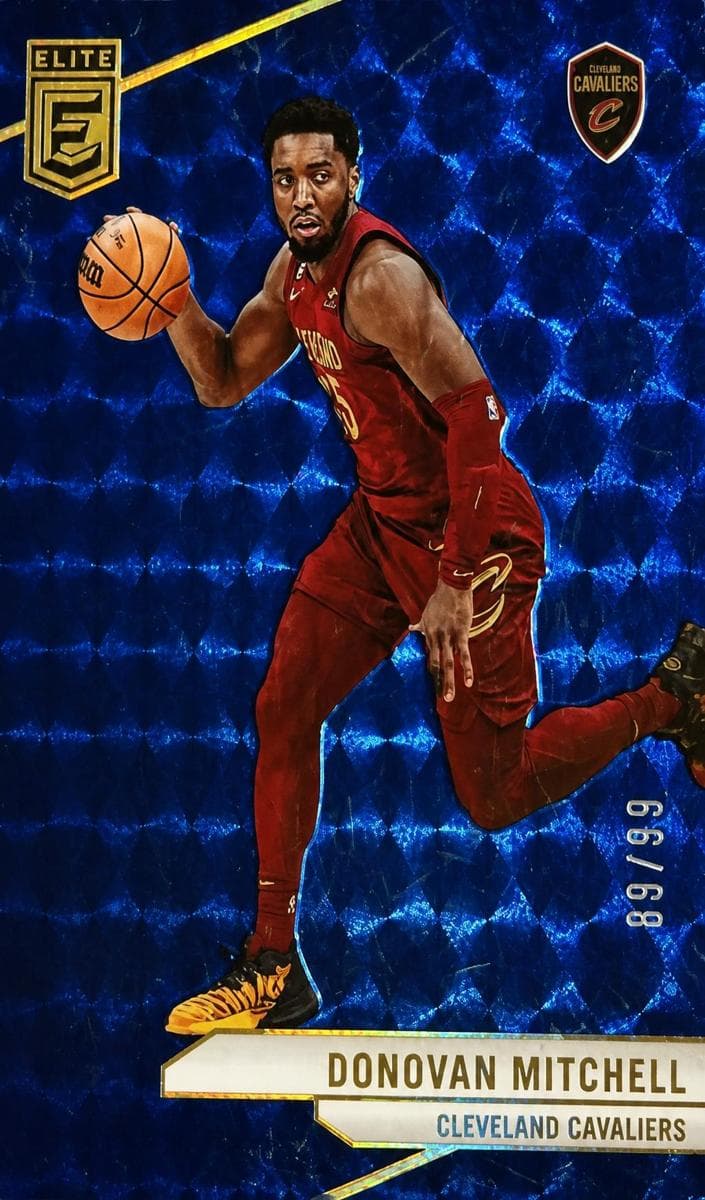 Donovan Mitchell 2023 panini Donruss Elite
