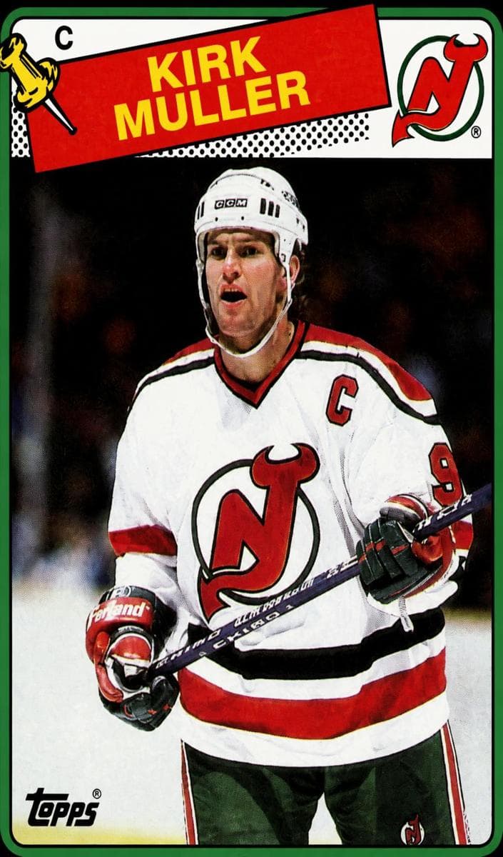 Kirk Muller 1988 topps Topps
