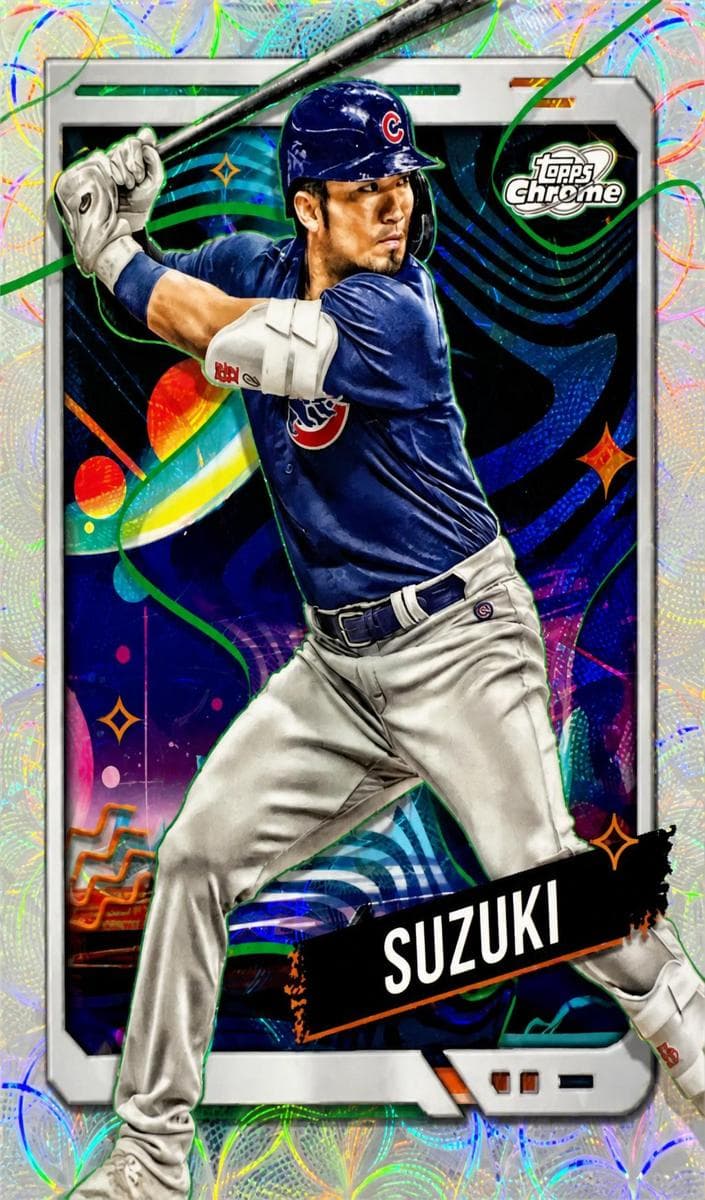 Seiya Suzuki 2024 topps Topps Cosmic Chrome