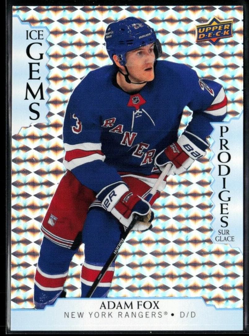 Adam Fox 2023 upper-deck Upper Deck Tim Hortons Collector's Series