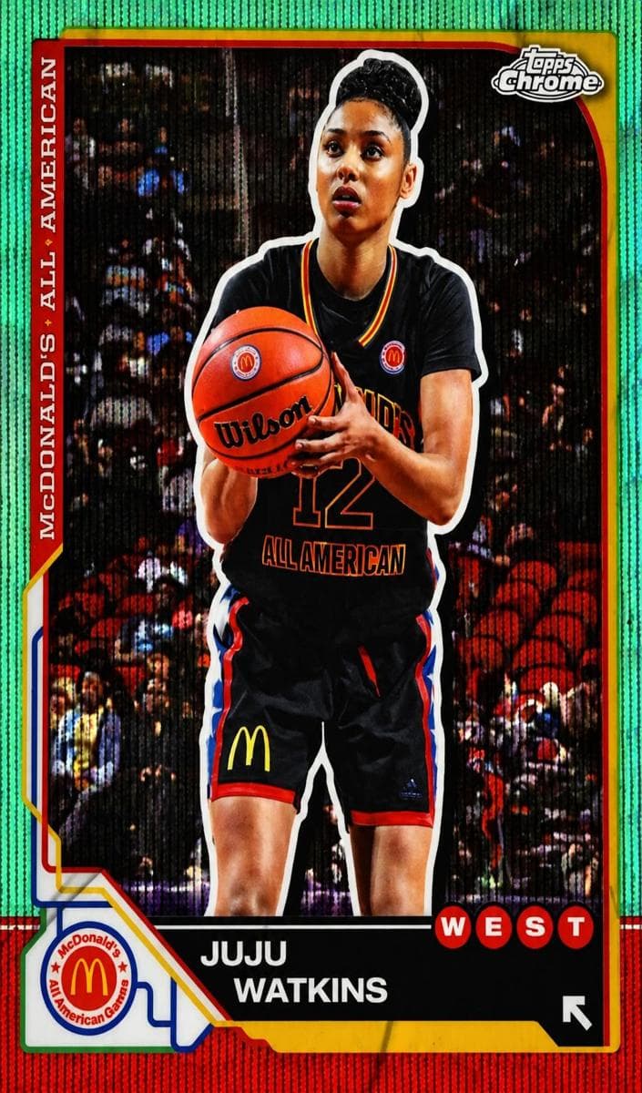 Shon Abaev 2025 topps Topps Chrome McDonald's All American