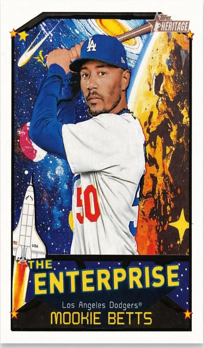 Mookie Betts 2026 topps Topps Heritage