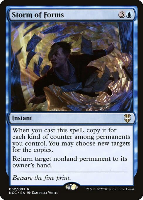 Storm of Forms 2022 Magic: The Gathering New Capenna Commander