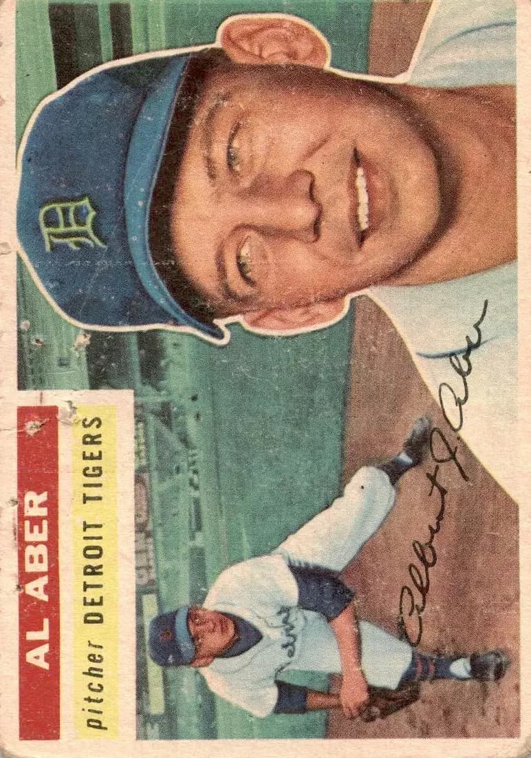 Al Aber 1956 topps Topps