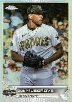 Joe Musgrove 2022 topps Topps Chrome Update