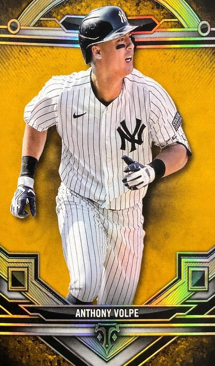 Anthony Volpe 2024 topps Topps Triple Threads
