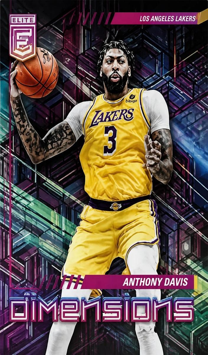 Anthony Davis 2022 panini Donruss Elite