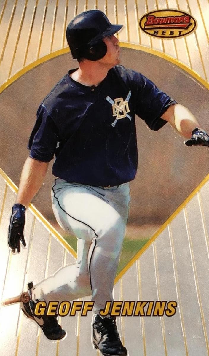 Geoff Jenkins 1996 bowman Bowman's Best