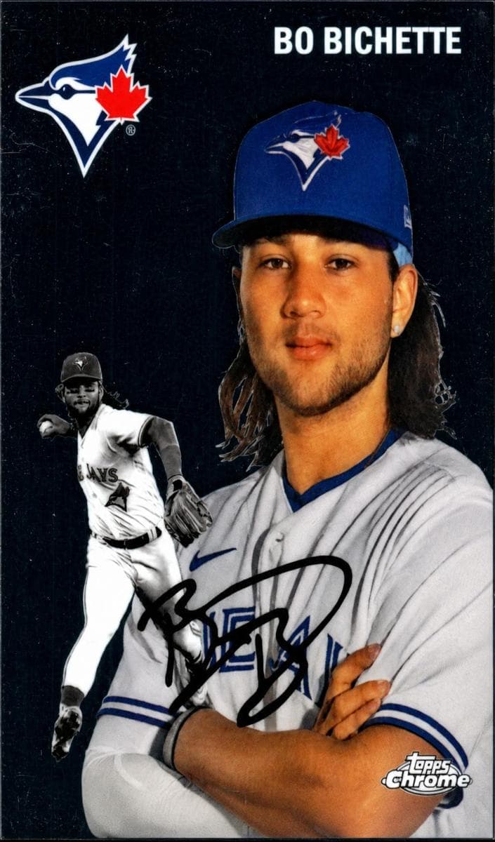 Bo Bichette 2023 topps Topps Chrome Platinum Anniversary