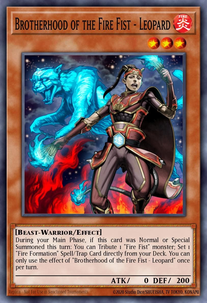 Brotherhood of the Fire Fist - Leopard #MP14-EN013