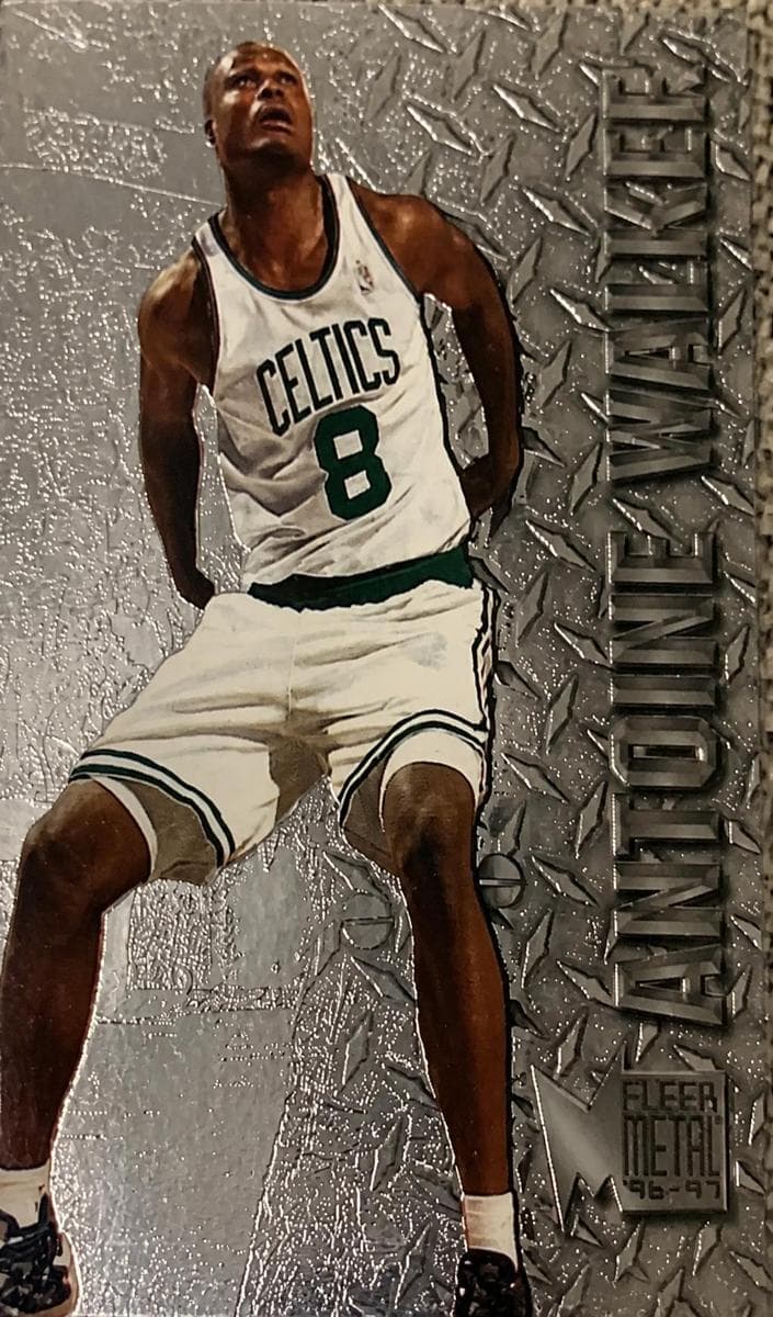 Antoine Walker 1996 fleer Metal