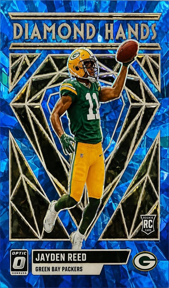 Jayden Reed 2023 panini Donruss Optic
