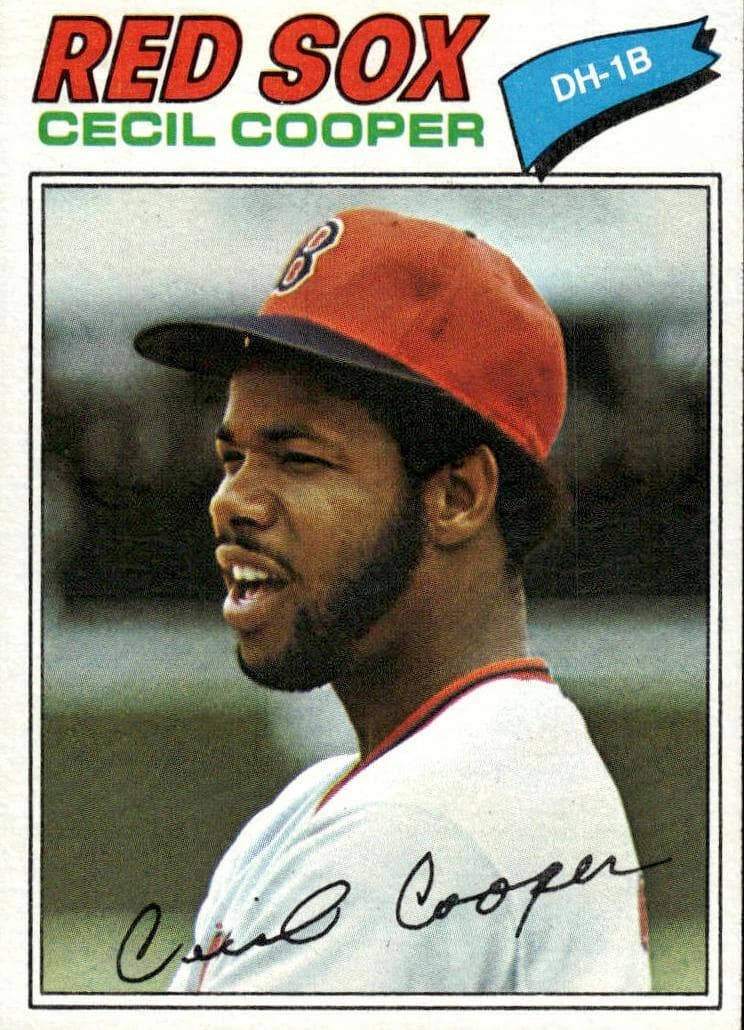 Cecil Cooper 1977 topps Topps