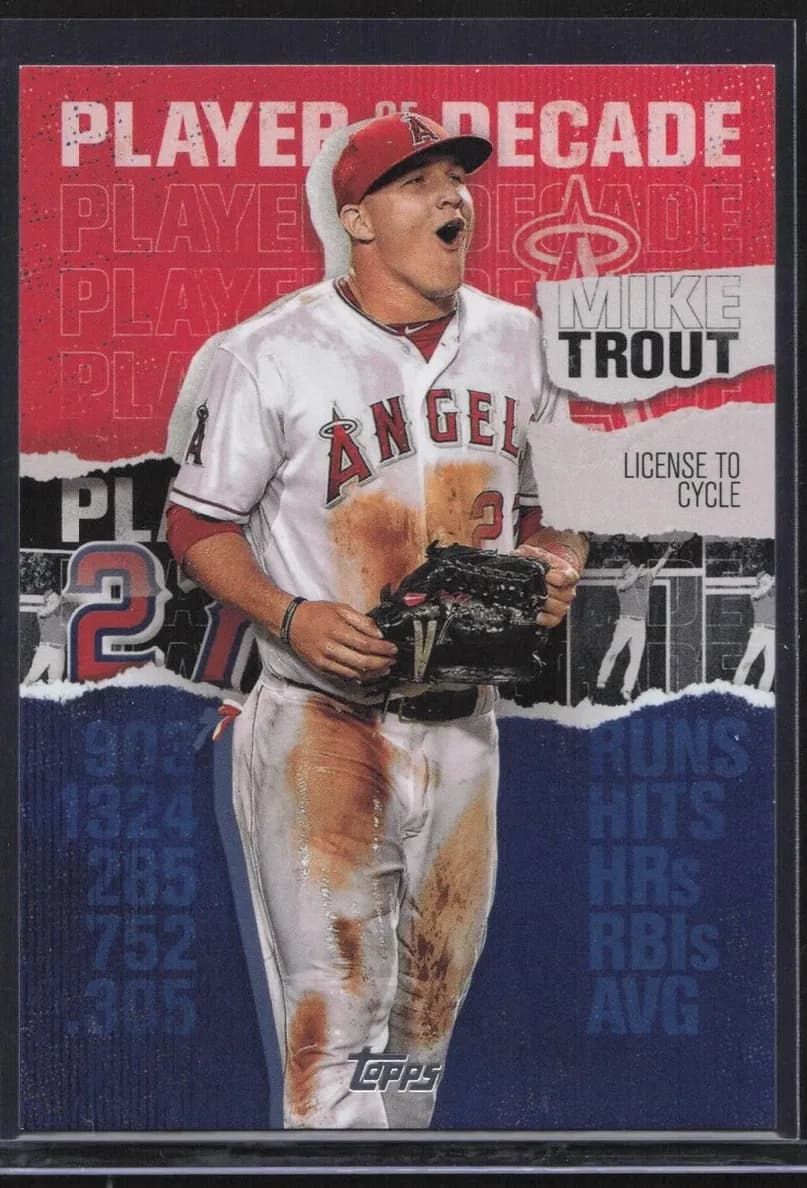 Mike Trout 2020 topps Topps