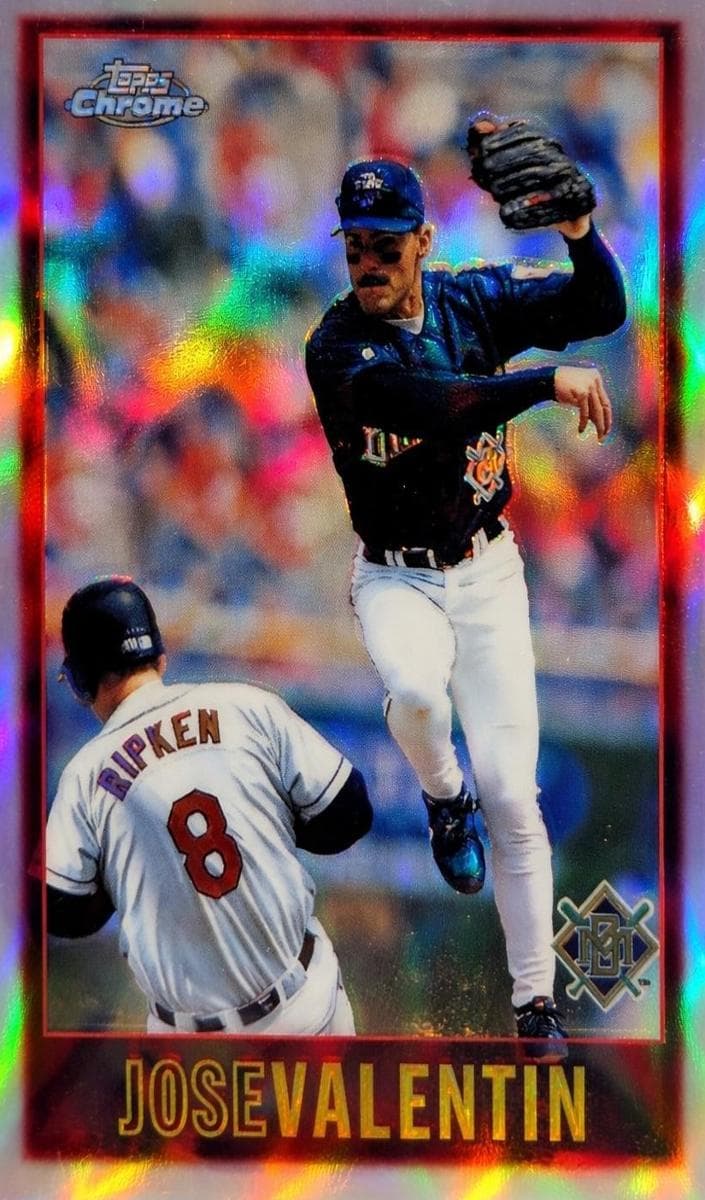 Jose Valentin 1997 topps Topps Chrome