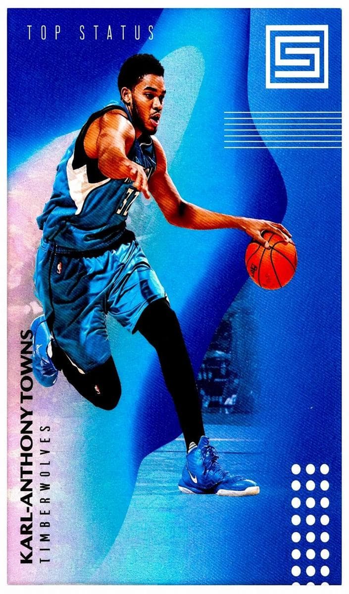 Karl-Anthony Towns 2018 panini Donruss Optic