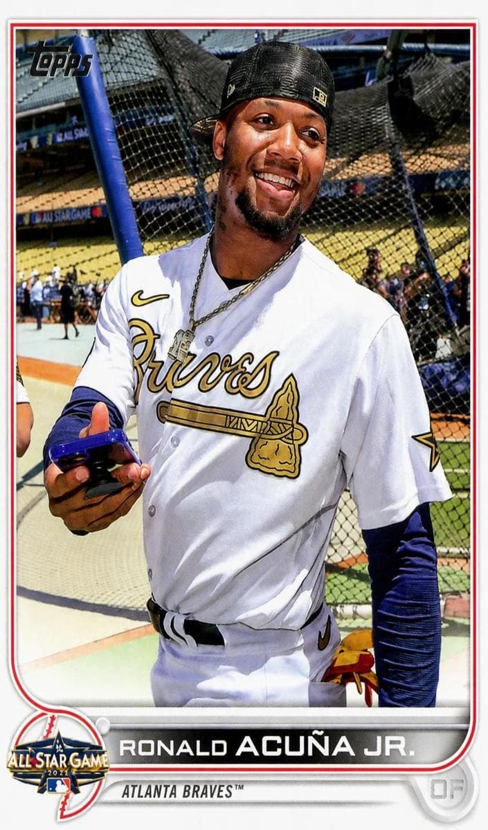 Ronald Acuña Jr. 2022 topps Topps Update